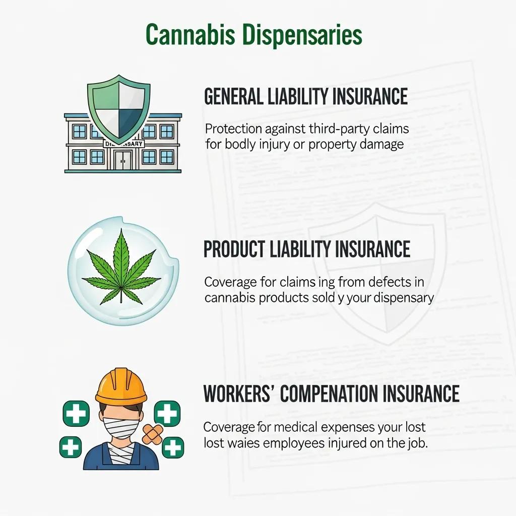 Illustration of insurance policies for cannabis dispensaries